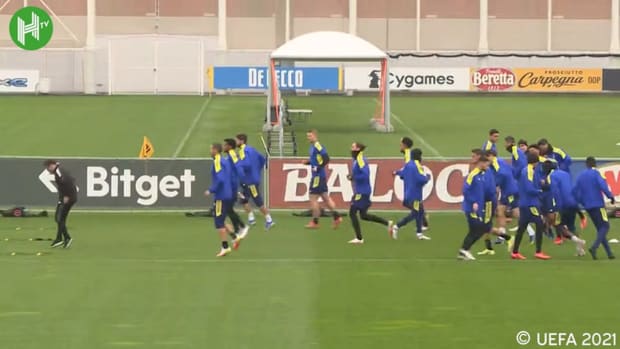 Juventus prepare to take on Chelsea